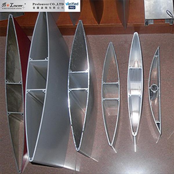 Aerofoil sun louver Aerofoil sun louver