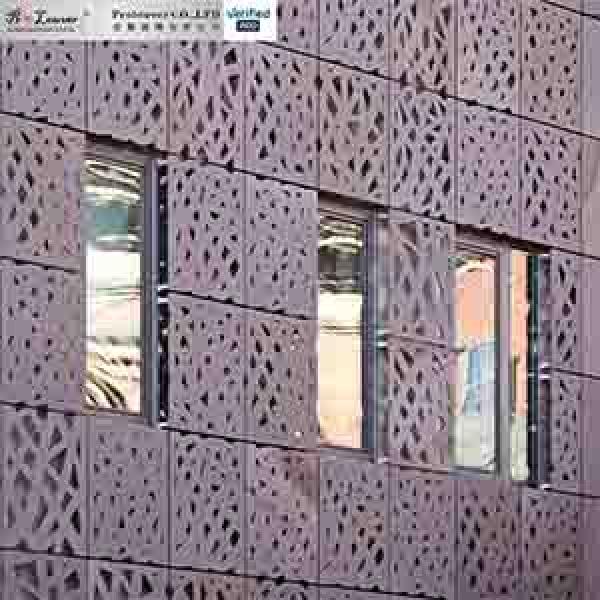 Outdoor Metal cladding aluminium sheet facade cladding for facade exterior cladding
