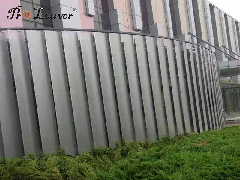 motorised perforated louver