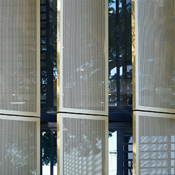 aluminium perforation screen fins for sun shading aluminium perforation screen fins for sun shading